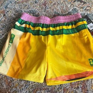 BASEBALL LIFESTYLE 101 PENCIL BOYS SHORTS IN SZ YOUTH LG…NEW WITH TAGS!!!